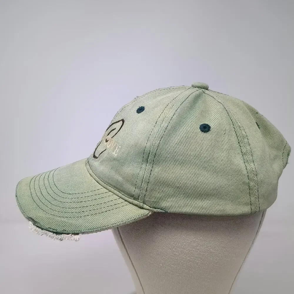 Oki Wear Baseball Cap Green One Size Cypress Cove CC Embroidered Slideback Hat